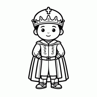 Hans Principe para colorir