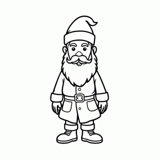 Kristoff Montanhista para colorir