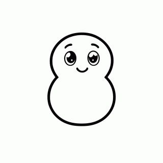 Marshmallow Gigante para colorir
