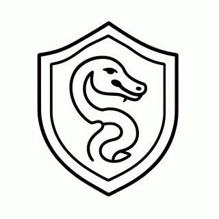 Sonserina Cobra para colorir