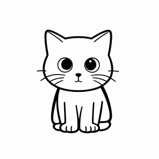 Chococat para colorir