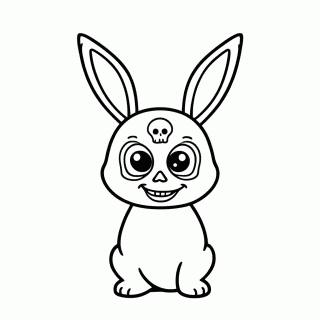 Kuromi para colorir