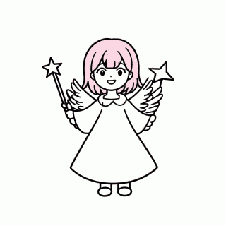 Little Twin Stars Lala para colorir