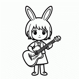 Show By Rock para colorir