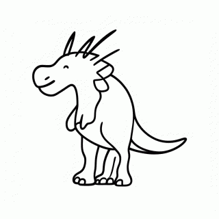 Dilofossauro — Jurassic Park / World para Colorir