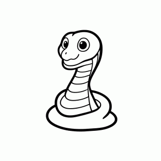 Vipera Com Arco para colorir