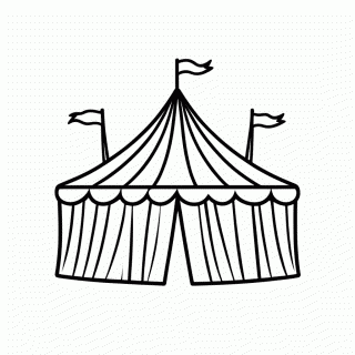 Circo Zaragoza para colorir