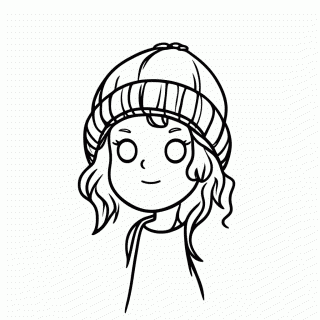 Edith para colorir