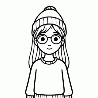 Margo para colorir