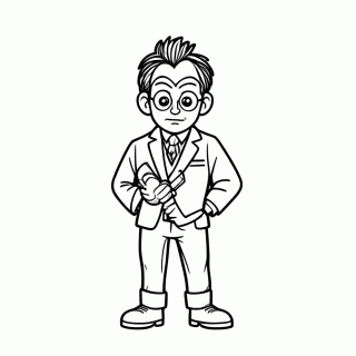 Bratt Balthazar para colorir