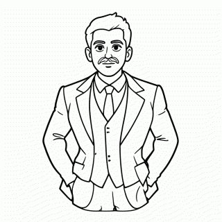 El Macho para colorir
