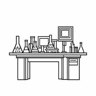 Laboratorio Do Gru para colorir