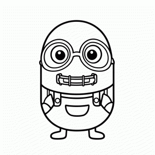 Minion Otto para colorir