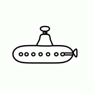 Submarino Dos Minions — Minions / Meu Malvado Favorito para Colorir