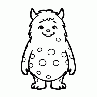 Sulley para colorir