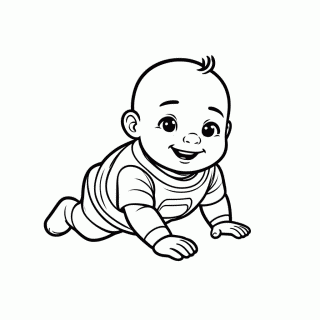 Zezé (Jack-Jack) para colorir