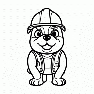 Rubble para colorir