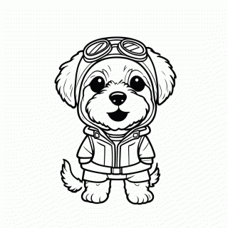 Skye para colorir