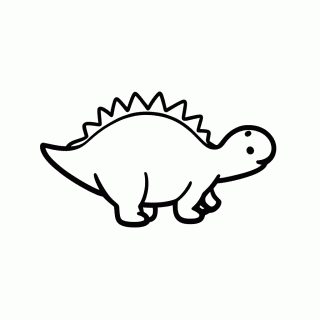 Dinossauro do George para colorir