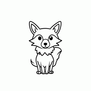 Eevee para colorir