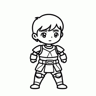 Namaari para colorir