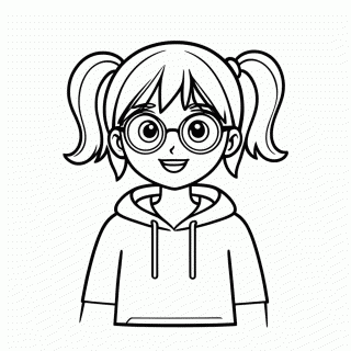 Mei para colorir