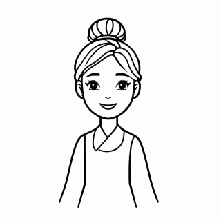 Ming, a Mãe para colorir