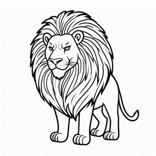 Mufasa Rei para colorir