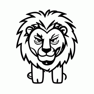 Scar Vilao para colorir