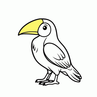 Zazu Passaro para colorir