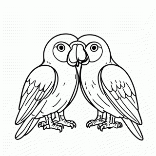 Blu e Perola para colorir