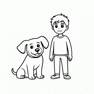 Scooby e Salsicha para colorir