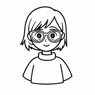 Velma para colorir