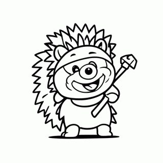 Amy Rose para colorir