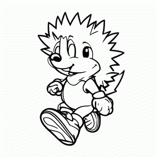 Sonic para colorir