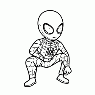 Miles Morales para colorir