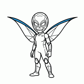 Spider Man 2099 para colorir