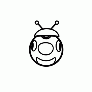 Bb8 Robotinho para colorir