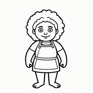 Bridget Bergen para colorir