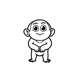Sr Trolezinho para colorir
