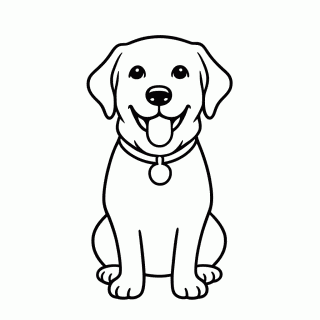 Dug para colorir