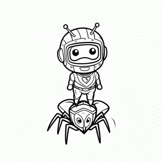 Homem Formiga para colorir
