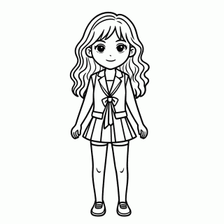 Bianca Barclay para colorir