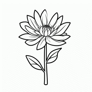 Flor de Manaca Da Serra para colorir