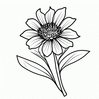 Flor Flor De Cerejeira para colorir