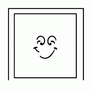 Quadrado para colorir
