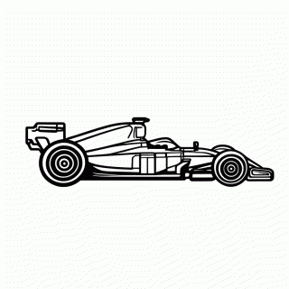Pit Stop Troca Pneus para colorir