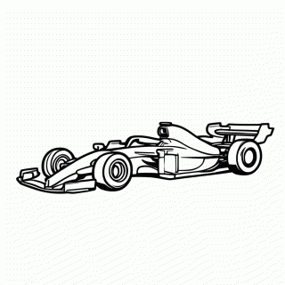 Trofeu De Formula 1 — Formula 1 para Colorir