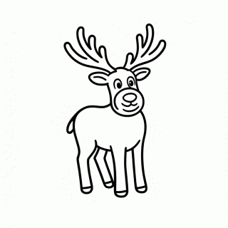 Sven Rena para colorir