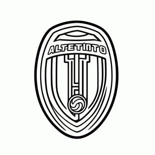 Escudo do Atletico Go para colorir